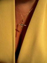 Cargar imagen en el visor de la galería, COLGANTE CRUZ ·TUTTI FRUTTI·