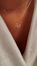 Cargar imagen en el visor de la galería, COLLAR BRILLANTES LETRA ·UNIQUE·