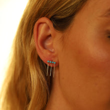 Cargar imagen en el visor de la galería, PENDIENTE TURQUESAS •BEACH•