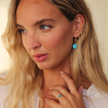 Cargar imagen en el visor de la galería, PENDIENTE TURQUESAS ·MADAGASCAR·