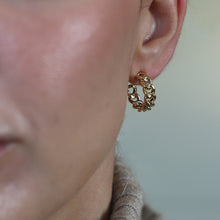 Cargar imagen en el visor de la galería, PENDIENTES ARO ·BRAID·