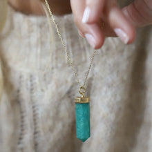 Cargar imagen en el visor de la galería, COLGANTE AMAZONITA ·SELF LOVE· PERSONALIZADO