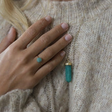 Cargar imagen en el visor de la galería, COLGANTE AMAZONITA ·SELF LOVE· PERSONALIZADO