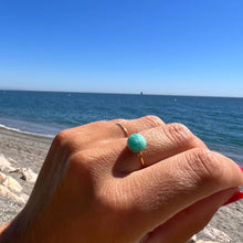 Cargar imagen en el visor de la galería, ANILLO AMAZONITA ·SELFLOVE·